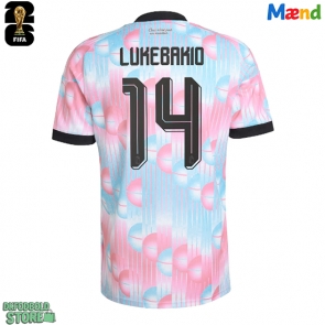 Belgien Dodi Lukebakio #14 Replika Udebanetrøje VM 2026 Kortærmet